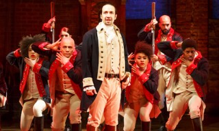 Lin-Manuel Miranda as Alexander Hamilton in Hamilton The Musical.