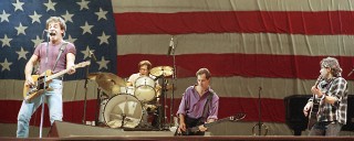 Bruce Springsteen performing in 1985