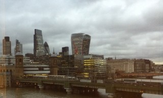 The City of London, as viewed from the FT's HQ