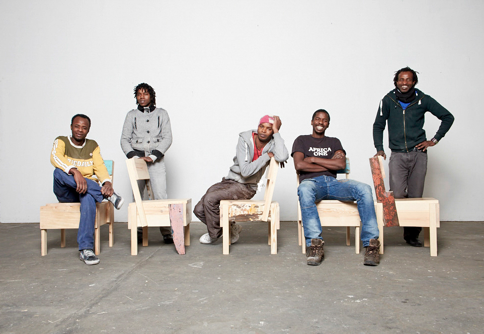 Cucula Trainees: Ali Maiga Nouhou, Djáè Dabo, Malik Agachi, Moussa Usuman, and Saidou Moussa