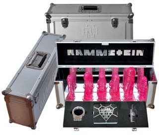 A presentation pack of Rammstein sex toys