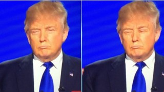 Replaced Trumps eyes with his mouth...it doesn't look any different - Imgur