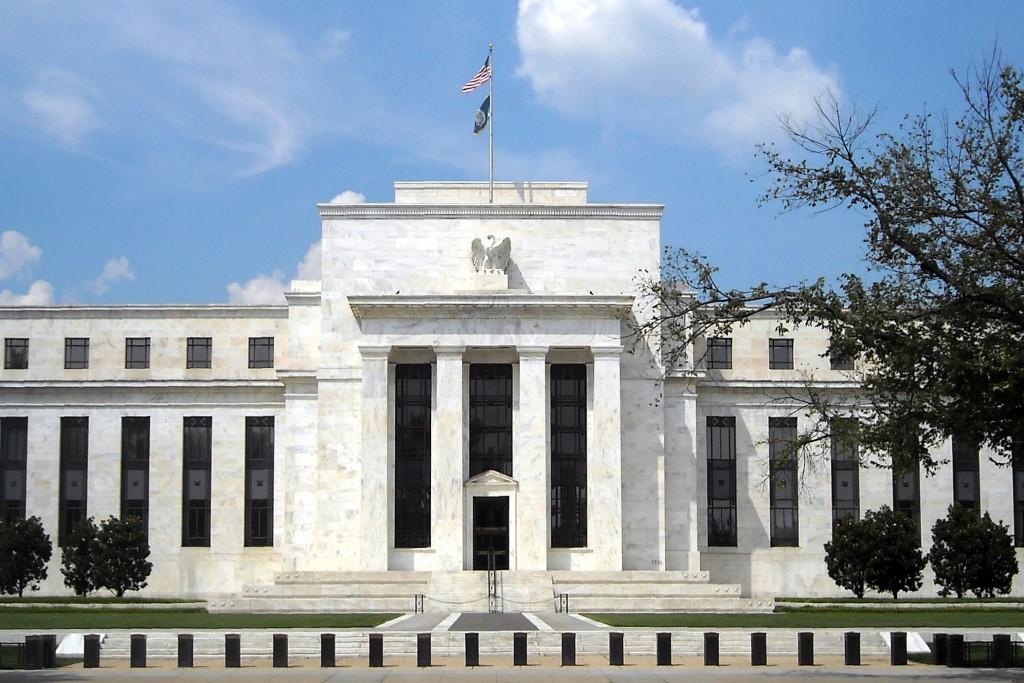 The Federal Reserve building in Washington D.C.