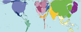 World Wealth Map 2015