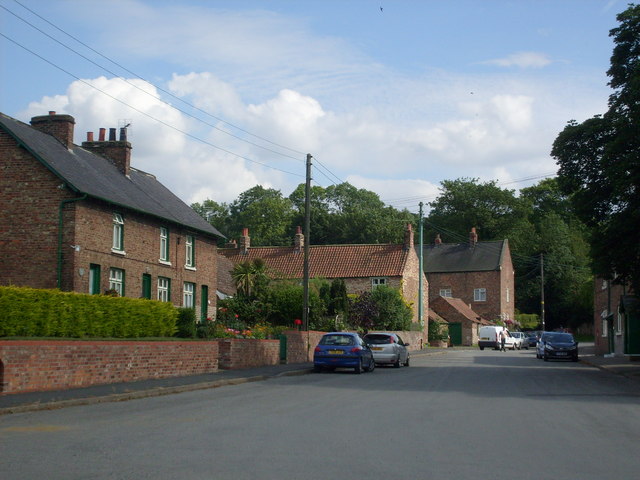 A street in West Heslerton