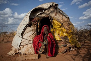 Hawo Aden, a refugee at Dadaab camp in Kenya