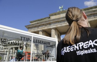 TTIP reading room in Berlin