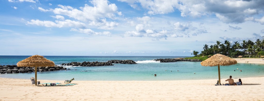 A beach in Hawaii