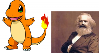 Charmander and Karl Marx