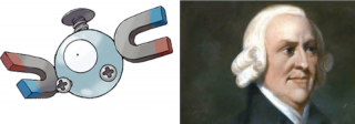 Magnemite and Adam Smith