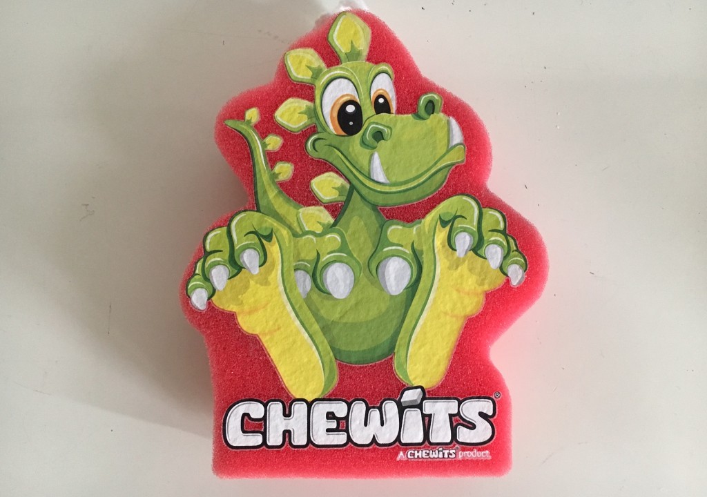 A Chewits bath sponge