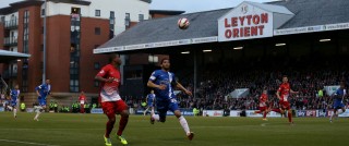 A football match at Leyton Orient