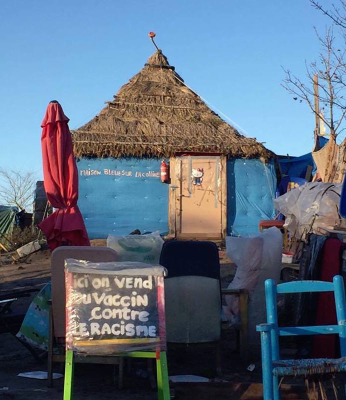 The Calais refugee camp