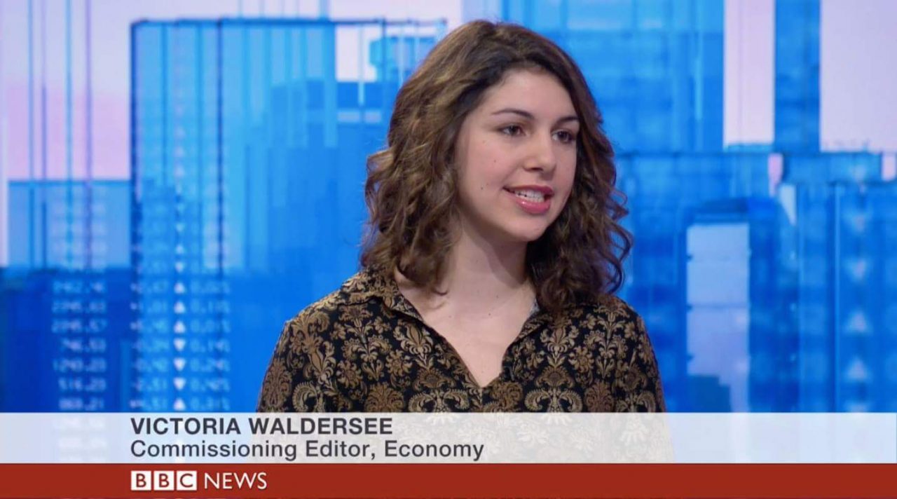 Victoria Waldersee, BBC World, 8th March 2017