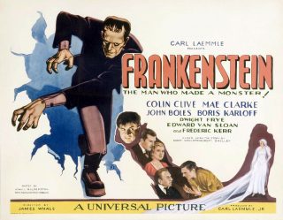 Frankenstein poster