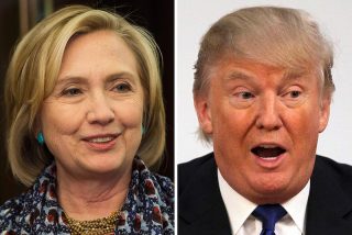 Hillary Clinton and Donald Trump