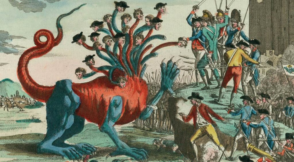The French Revolution cartoon