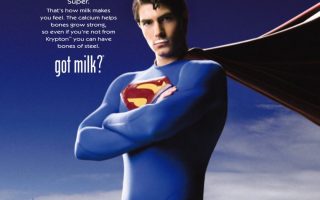 Got milk Superman ad