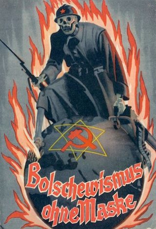 An anti-Bolshevism poster