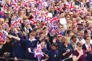 Royal wedding celebrations.