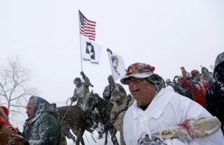 Oil Pipeline Protest