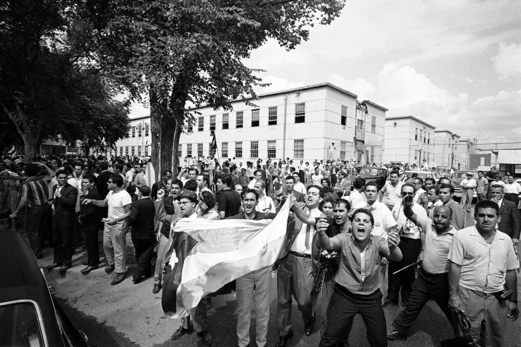 Miami-Cubans celebrating.