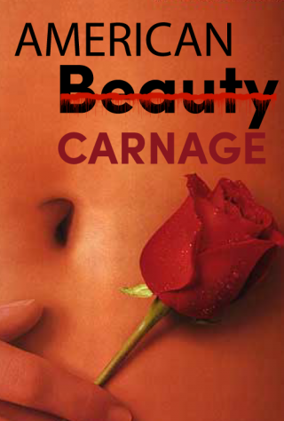 American Beauty spoof poster.