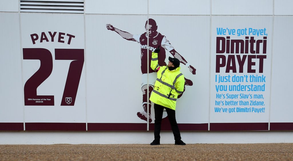 Dimitri Payet West Ham United