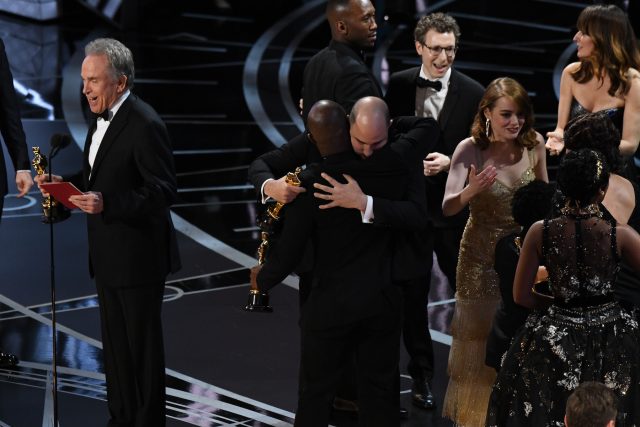 Oscars - Moonlight wins best picture