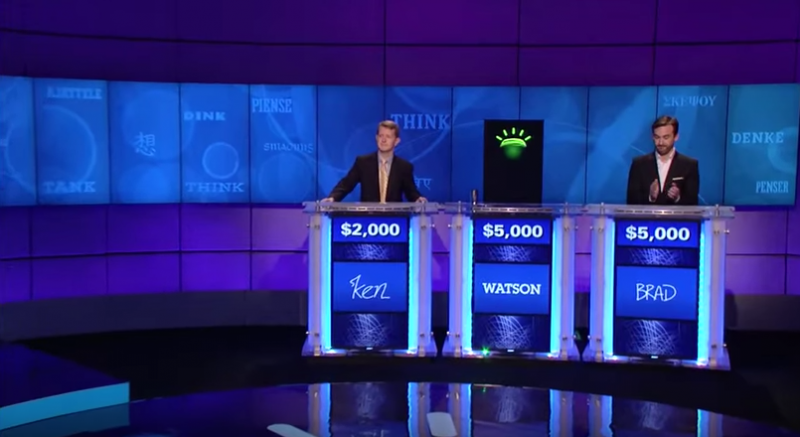 Robots - Watson winning jeopardy