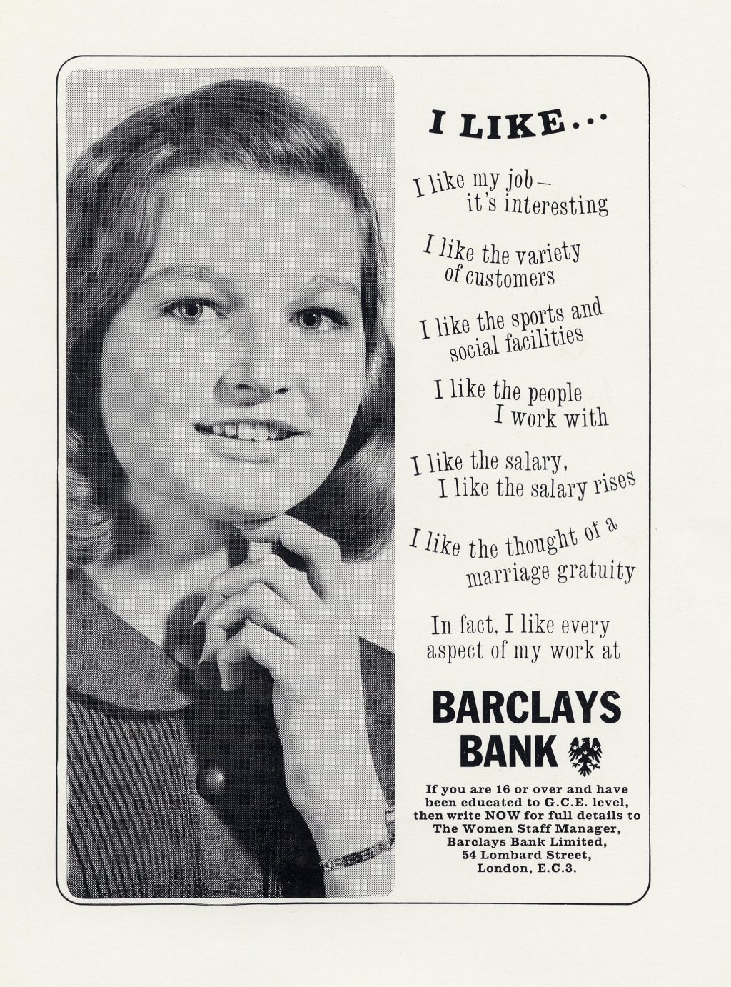164 Barclays Ads: I Like My Job
