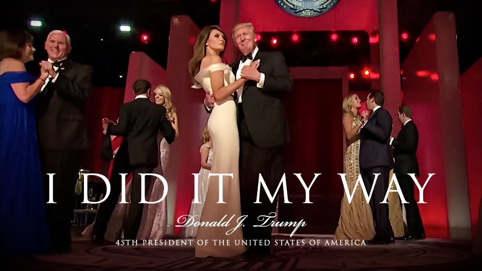 Trump Inauguration Dance: My Way