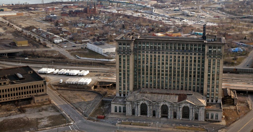 Abandoned train station