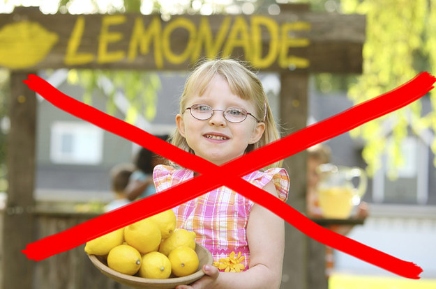 Girl Lemonade Stand Getty Images/iStockphoto Daniel Hurst/David Mack