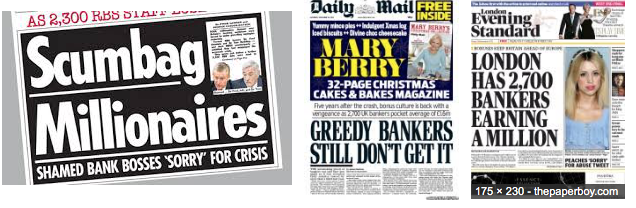 Bankers headlines