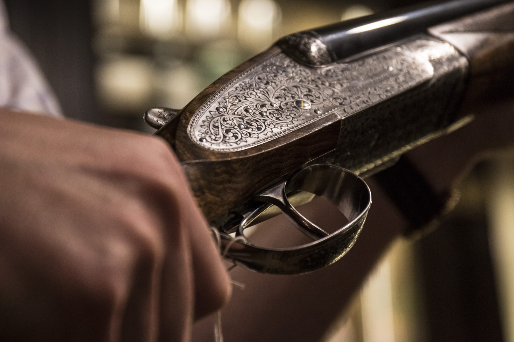 Inside the London shop selling rifles for £165,000