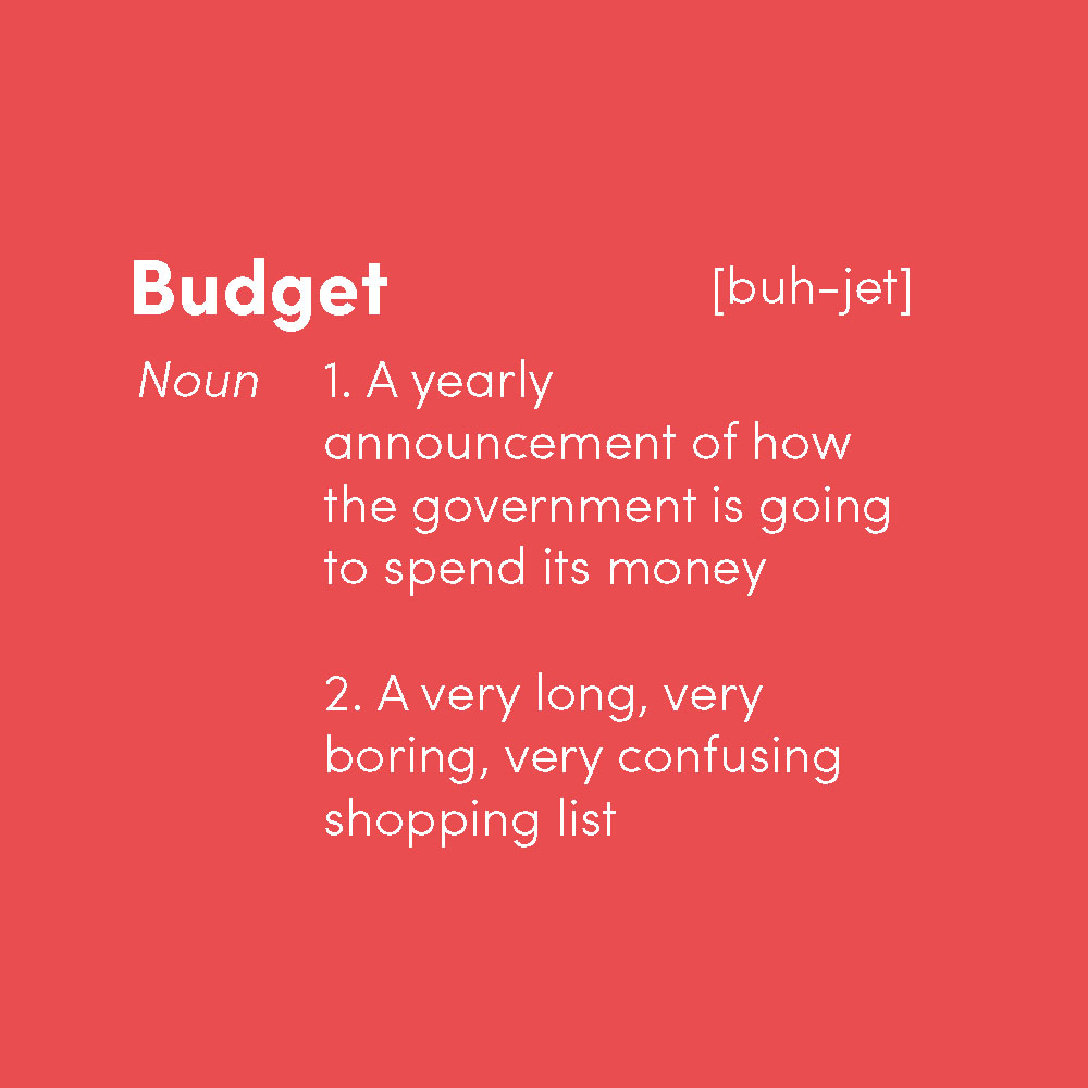 What actually is the Budget