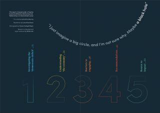 Exploring how people feel about economics - contents page