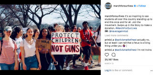 March for Our Lives on Instagram