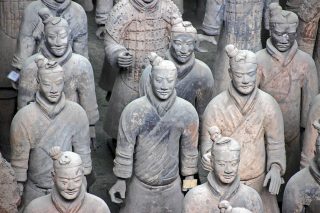 terracotta warriors