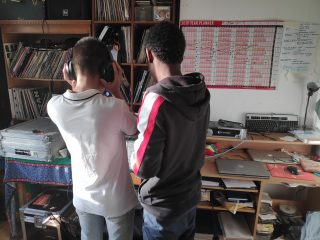 Amir & Thanh DJing