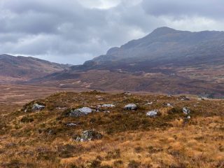 Landscape of Scotland highlands